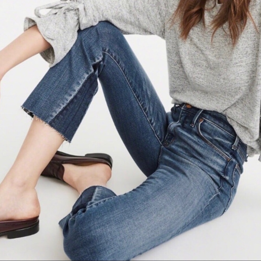 A+F Simone Ankle Flare Jeans